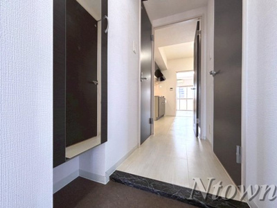 【玄関】 | セローム亀島 | シンプルで使いやすい玄関です