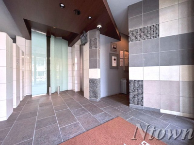 【ロビー】 | セローム亀島 | 建物の内部です