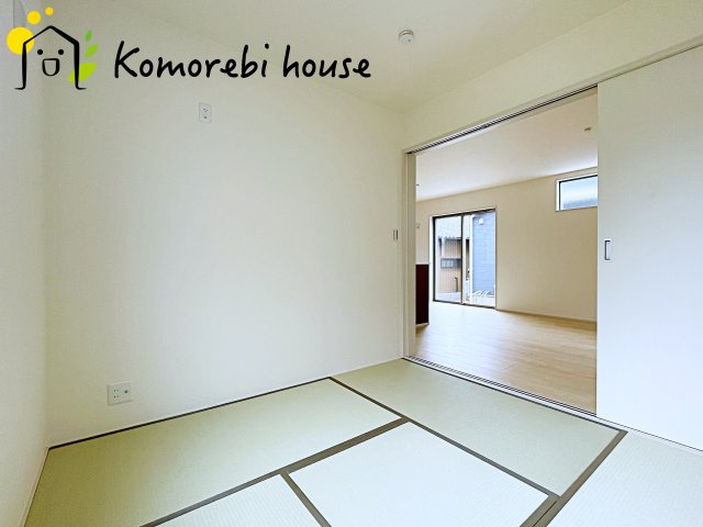 伊奈町中央　新築一戸建て　リーブルガーデン　02の和室|日本らしい落ち着いた雰囲気の和室です
