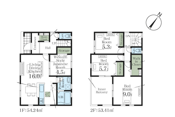 伊奈町中央　新築一戸建て　リーブルガーデン　02