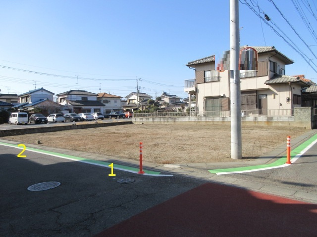 売地　熊谷市別府2-156（全2区画）