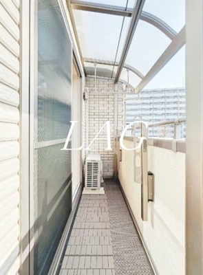 【バルコニー】 | ハピネス・ハイム | バルコニーです。