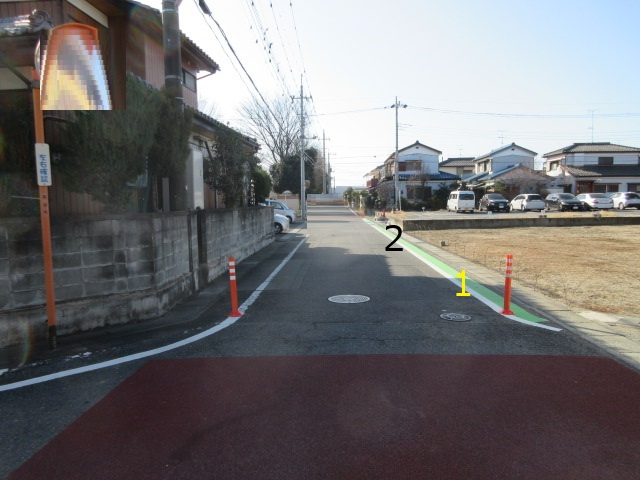売地　熊谷市別府2-156（全2区画）の外観