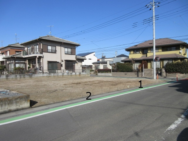 売地　熊谷市別府2-156（全2区画）