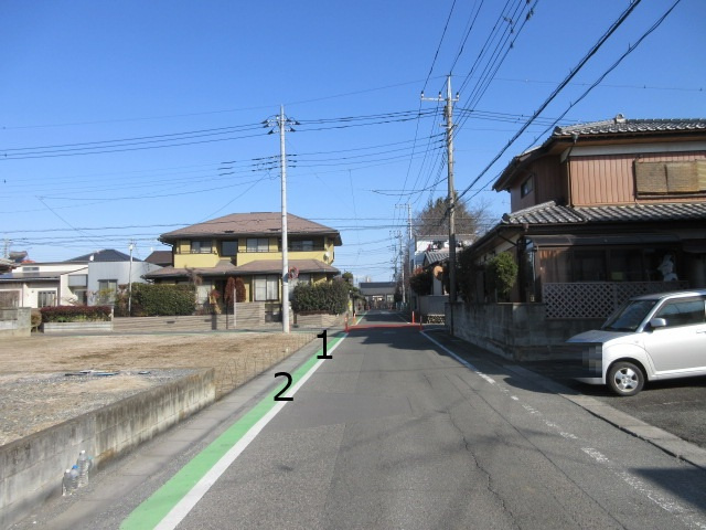 売地　熊谷市別府2-156（全2区画）の外観
