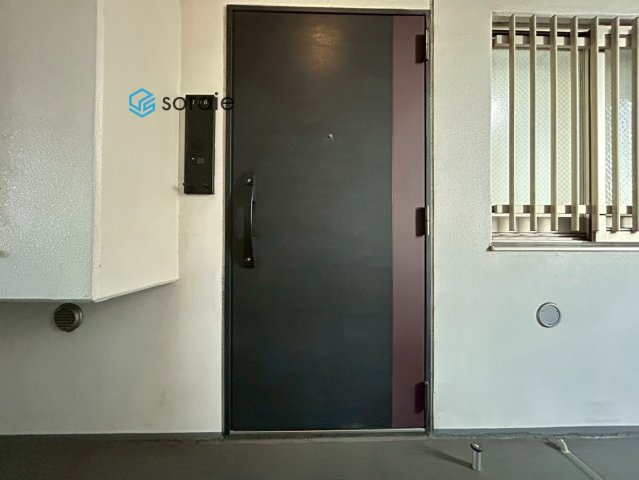 レーベンリヴァーレ入間オフィールの玄関|令和8年1月27日撮影。