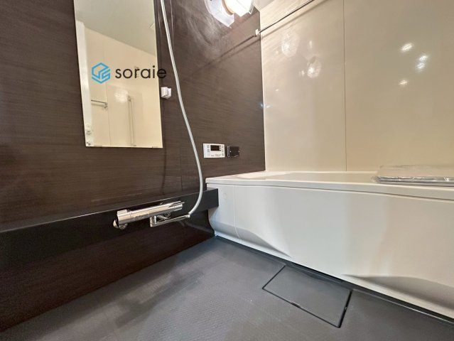 レーベンリヴァーレ入間オフィールの浴室|令和8年1月27日撮影。