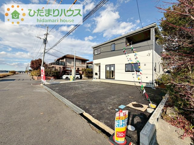 【駐車場】 | つくば市森の里第6　新築戸建 | マイホームなら駐車場代がかかりません！しかも、自宅の駐車場で洗車ができます！今までコイン洗車に行っていた手間も省けて、節約にもつながります(^^♪