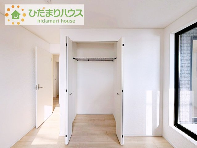 【収納】 | つくば市森の里第6　新築戸建 | クローゼットタイプの収納は荷物がどこにあるかすぐに見つかります！
