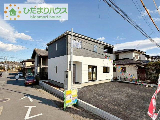 【外観】 | つくば市森の里第6　新築戸建 | 是非一度、ご家族そろってご内覧ください♪