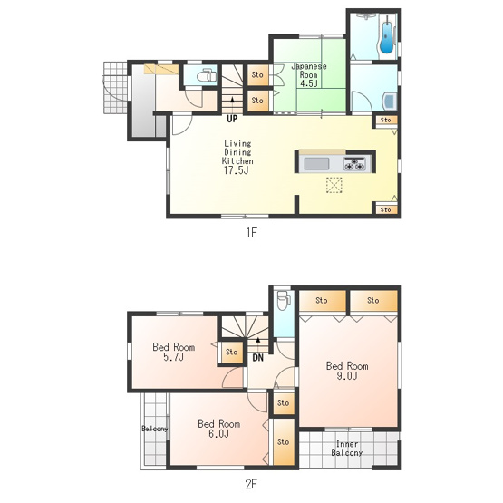 【間取り】 | リーブルガーデン　あきる野市伊奈　新築　全15棟　15号棟 | 4LDK♪