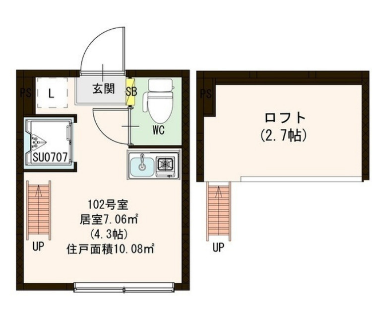 Premier不動前の間取り