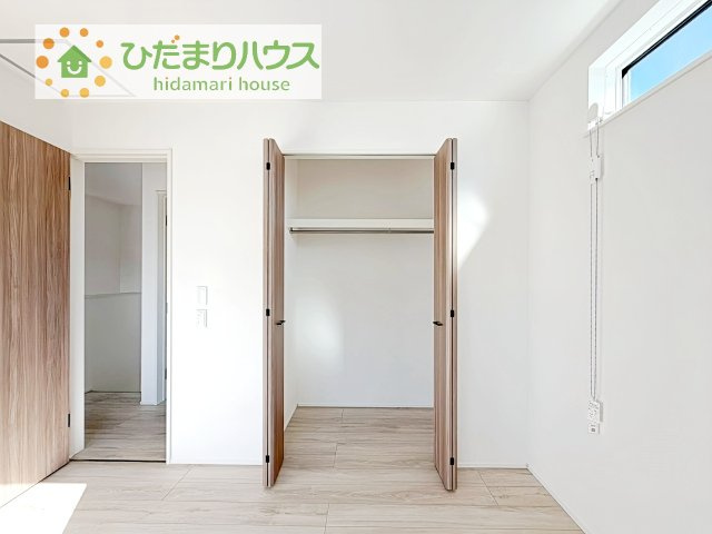 【収納】 | 守谷市美園2丁目第1期　新築戸建 | クローゼットタイプの収納は荷物がどこにあるかすぐに見つかります！