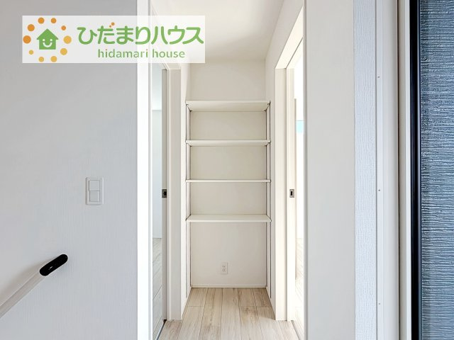 【収納】 | 守谷市美園2丁目第1期　新築戸建 | 家族みんなで共同で使える便利な廊下収納！