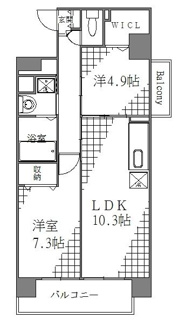 【間取り】 | アルベロ向島23
