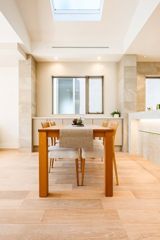 世田谷区世田谷　完成デザイナーズ住宅B号棟のランドリースペース