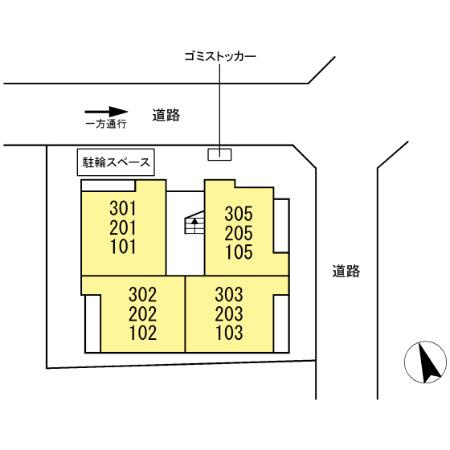 CABIN吉祥寺の区画図
