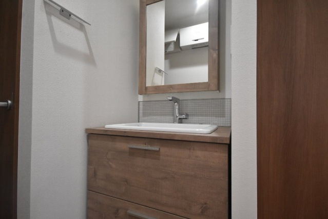 Cocon翠の独立洗面台|使いやすい独立洗面台です