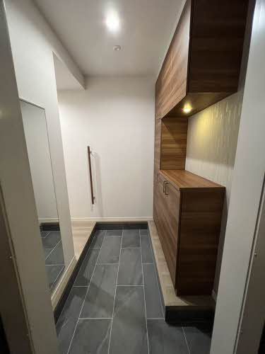 アンソレイエ古江の玄関