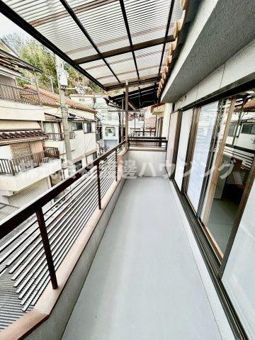 野崎３丁目一戸建のバルコニー