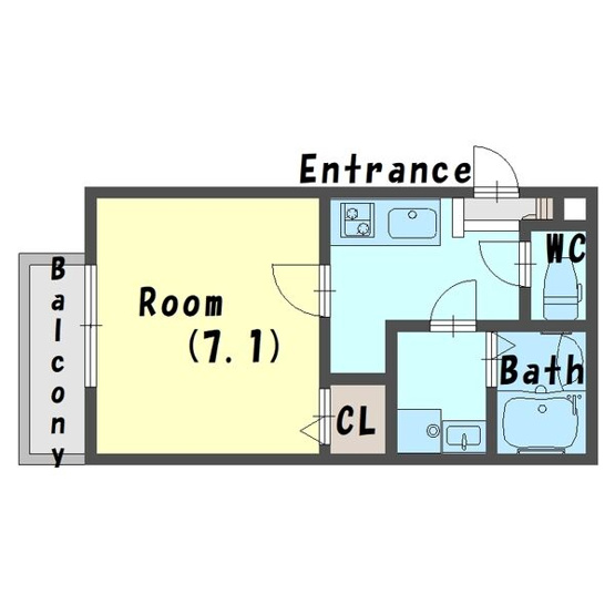 【間取り】 | ジーメゾン泉大津イースト