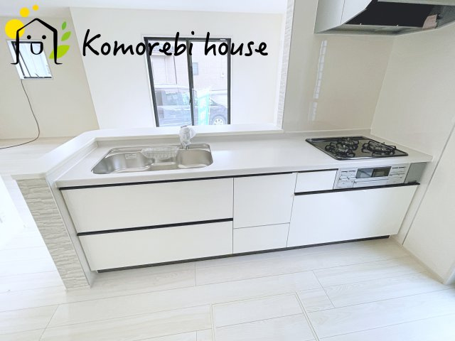 西区土屋　新築一戸建て　リーブルガーデン　01のキッチン|きれいなキッチンです