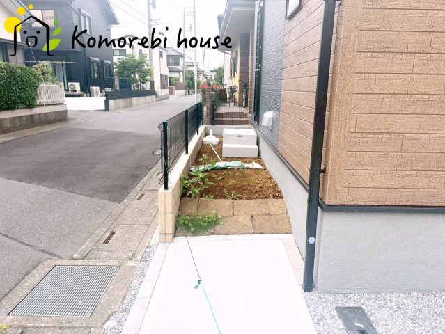西区土屋　新築一戸建て　リーブルガーデン　01の庭|お庭の付いた物件です