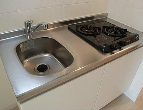 台東区雷門１丁目の賃貸マンションのキッチン