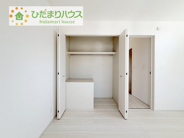 【収納】 | 守谷市薬師台7丁目16番　新築戸建　C号棟 | ハンガーパイプ付でお洋服の出し入れもラクラクです！