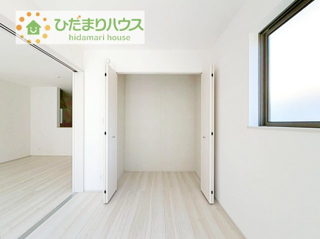 【収納】 | 守谷市薬師台7丁目16番　新築戸建　C号棟 | クローゼットタイプの収納は荷物がどこにあるかすぐに見つかります！
