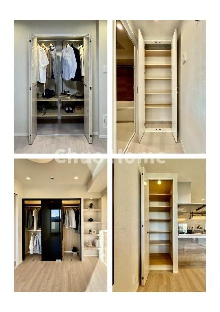 Wコンフォートタワーズイーストの収納|居室にはクローゼットを完備し、自由度の高い家具の配置が叶うシンプルな空間です。お子様の成長と必要になる子供部屋を与えるにはぴったりの間取りですね。