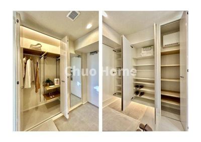 【玄関】 | Wコンフォートタワーズイースト | 【玄関】玄関には大型のシューズクローゼット・玄関収納を設置しておりますのでいつでもスッキリりとした空間を保てます。玄関周りを清潔に使うのはとても大事なことですよね。