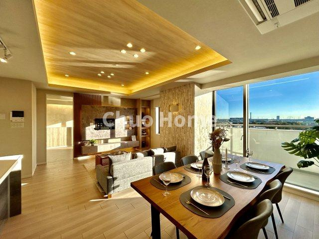 Wコンフォートタワーズイーストの居間・リビング|リビングダイニング