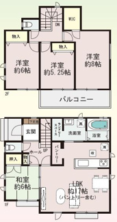 【間取り】 | 新築戸建　神戸市垂水区北舞子１丁目