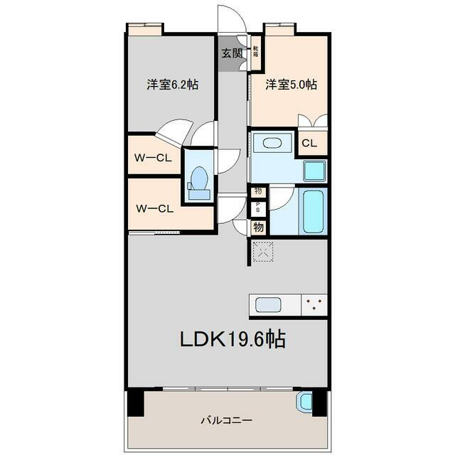 プレミスト大江本町の間取り