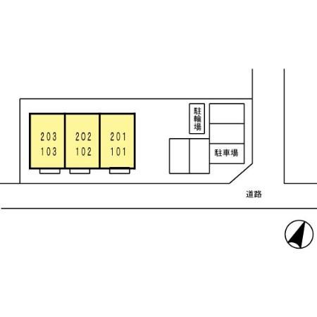 ユリシス　　の駐車場