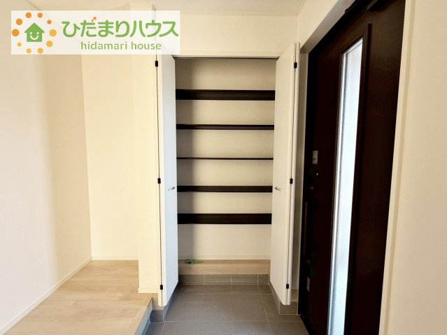 【収納】 | 筑西市井上第1　新築戸建　1号棟 | 家族の靴をたっぷり収納！大型シューズクローゼット付き(^^♪