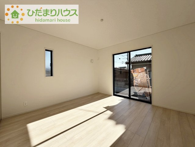 【寝室】 | 筑西市井上第1　新築戸建　1号棟 | 大きなベッドを置いても余裕の広さの主寝室♪