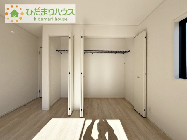 【収納】 | 筑西市井上第1　新築戸建　1号棟 | クローゼットタイプの収納は荷物がどこにあるかすぐに見つかります！