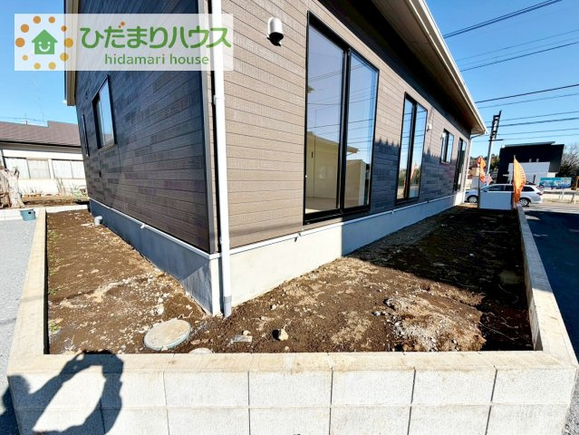 【庭】 | 筑西市井上第1　新築戸建　1号棟 | 周辺には高い建物がないため、お庭には太陽の光が降り注ぎます♪