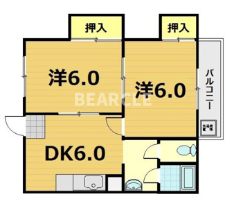 【間取り】 | エクセル伏見