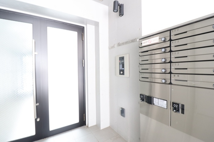 リーフ南砂のロビー