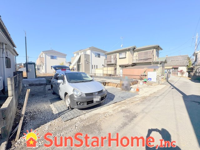 【サンスターホーム】　あきる野市下代継　長期優良住宅　新築戸建の前面道路含む現地写真