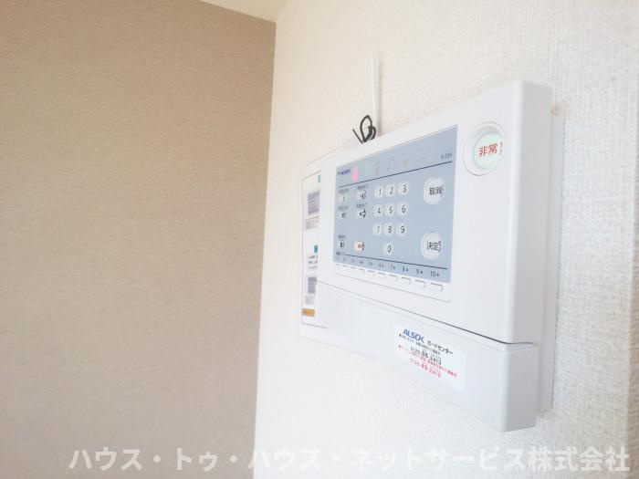 メルベーユおおたかの森　1号棟のセキュリティ