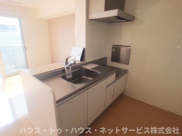 メルベーユおおたかの森　1号棟のキッチン