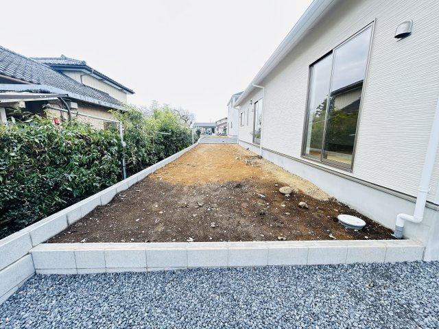 新築　前橋市粕川町新屋第1　クレイドルガーデン　2号棟の庭|前橋市粕川町新屋第1　クレイドルガーデン