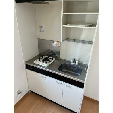 熊本市中央区帯山６丁目の賃貸マンションのキッチン