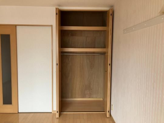 熊本市中央区帯山６丁目の賃貸マンションの収納