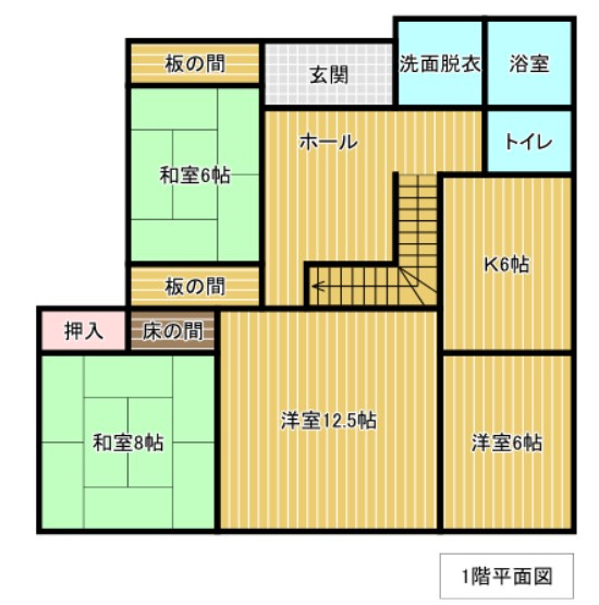みどり市笠懸町阿左美中古戸建の間取り