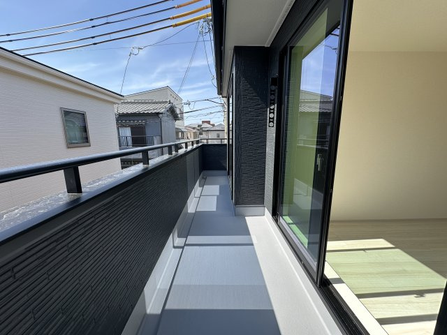 明石市貴崎4丁目新築戸建　1号棟のバルコニー